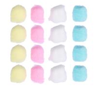 Lurrose 5 Packs Pet Winter Cotton Balls for Hamsters Absorbent Soft Bedding Nest Natural Eco-friendly Small Animal Warmth and Comfort Supplies