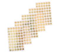 Lurrose 5 Sheet Small Star Stickers for Behavior Incentive Chart Reward Labels Holographic Classroom Teacher Supplies to Enhance Student Motivation Responsibility and Learning Engagement