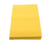 Lurrose 500 Pcs Yellow Sacrifice Paper, Smooth Surface, Easy to Write, for Hungry Ghost Festival and Souls Day, Home Ancestor Money Paper