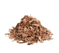 Lurrose 500g French Oak Chips for Winemaking, Toasted Peach Wood Particles 1.5-2.5cm, Home Brewing Supply to Enhance Red Wine Aroma and Wine Flavor