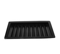 Lurrose 500pcs Chips Poker Chip Case Acrylic Poker Tray Multifunctional Convenient Storage Black Design for Board Games Use