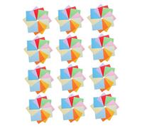 Lurrose 500pcs Colored Drawing -Sided Creation Crafts Paper Double Side Printed Origami Paper Craft Folding Colored Art Origami Kit