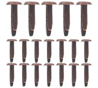Lurrose 50pcs Metal Fasteners Brads for Crafts Decorative Fasteners for DIY Projects Unique Design for Scrapbooking and Cardmaking Enhance Creativity and Practical Skills