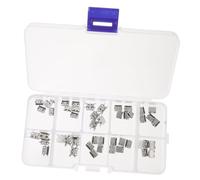 Lurrose 50PCS Micro USB Female Port Sockets 5-Pin Replacement Adapter for Soldering Repair Full Copper Micro USB Connector Kit for DIY Projects