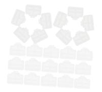 Lurrose 50pcs Rj45 Ethernet Hub Port Dust Plug Protector for Desktop Computer Lan Cable Jack Cover White Ethernet Port Stopper Compatible Network Switch