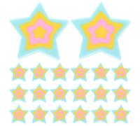 Lurrose 50pcs Star Shaped Mini Erasers for Office Use TPR Material Cute and Playful Erasers that Remove Pencil and Colored Pencil Marks for Classroom