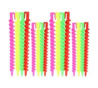 Lurrose 52pcs Spiral Curlers Hair Rollers Set with 26pcs Small 15cm and 26pcs Large 17.5cm Solid Plastic Curling Rods for Long and Short Hair Hairdressing Perm Tool Kit for Women