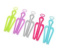 Lurrose 5pcs Foldable Boot Shapers Shoe Supports for Women’s Long and Short Boots Shoe Accessories in Purple Grey Green Blue and Pink