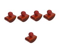 Lurrose 5pcs Ink Blotter for Desk Wooden Rocker Blotter Ink Absorbent Pad Vintage Design Quick Dry Tool