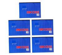 Lurrose 5pcs Inventory Log Book Accounting Ledger with Expense and Income Tracker for Small Business Stock and Home Financial Record Keeping