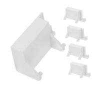 Lurrose 5pcs Microwave Oven Door Switch Replacement Plastic Latch Bracket for Model DIY Door Closing Mechanism Support