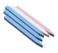 Lurrose 5pcs Nail Pumice Stone and Manicure File Set for Natural Nails Buffing Block with Cuticle File Salon Equipment for Smooth and Care at Home and Professional Use Random Color