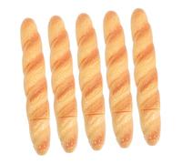Lurrose 5pcs Realistic Bread Shape Ballpoint Pen Novelty Novelty Tool Shape Pens for Office School Classroom