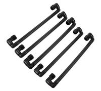 Lurrose 5pcs Sprinkler Fitting Plastic Support Arm Male Threaded Support Arm Adjustable Sprinkler Head Depth and Angle Compatible with 3/4 Inch Inlet Spray Heads for Garden Irrigation