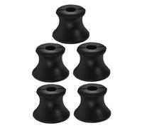 Lurrose 5pcs Tuning Fork Holder Set Non-Slip Rubber Bases for Meditation Yoga Sound Healing Compact Lightweight Protective Stand Compatible with Various Forks for Relaxation and Focus