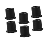 Lurrose 6Pcs Anti-Slip Silicone Covers for Wireless Microphones Handheld Mic Protection Sleeves Shockproof Rod Holders Compatible Models