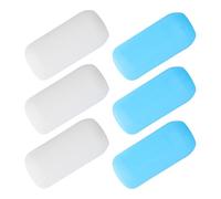 Lurrose 6pcs Bottle Protector Sleeves Travel Container Covers Elastic Bottle Covers Silicone Stretchable Leak-proof Protectors Travel and Vacations
