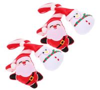 Lurrose 6pcs Christmas Catnip Toy Cartoon Shaped Catnip Toys for Indoor Cats Cat Teething Chew Kitten Teething
