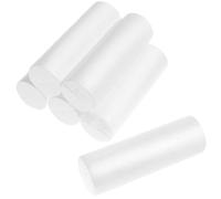 Lurrose 6pcs Decorative Cylinder Ornaments for Diy Christmas Decoration Safe Durable Craft Cylinders for Home Office and