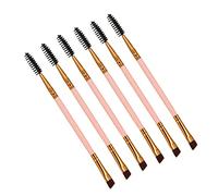 Lurrose 6pcs Eyebrow Angled Eye Brow Spoolie Brush for Brow Shaping and Lash Application for Birthday and Daily Use