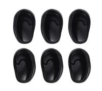 Lurrose 6pcs Hair Dye Earmuffs for Salon Hair Coloring Protecting Ears from Dye and Mess during Coloring Sessions