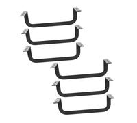 Lurrose 6pcs Mattress Retainer Bars Bed Slip Stopper Anti-slide Stabilizers for Bedding Accessories Prevent Mattress Movement Bed Frame