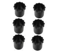 Lurrose 6pcs Microphone Slip Cover Bottom Rod Fall Sleeve Holders for Wireless Mic Ktv Microphone Protective Covers for Home Studio