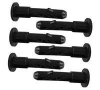 Lurrose 6PCS Nylon Trash Can Lid Pins for Wheelie Bins Replacement Hinge Locks for Household and Commercial Outdoor Waste Bins Suitable for Yards Restaurants Parks and Schools