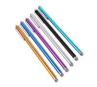 Lurrose 6pcs Sensitivity Stylus Pen for Touch Screen Devices Comfortable Design Smooth Finger Touch Response for Tablets Smartphones