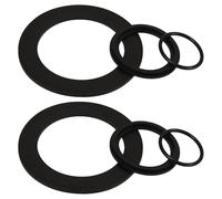 Lurrose 6Pcs Silicone Replacement Washer Seal Rings for Pool Plunger Valves Gasket Parts Compatible with Intex Pool Pump Accessories Easy to Install