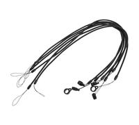 Lurrose 6pcs Stylus Tether Cord Elastic Neck Strap Lanyard for Stylus Pen and Tablet, Anti-lost Spring Strap with Plastic Silicone Material, Wide Compatibility, Black, for Drawing