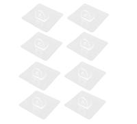 Lurrose 8 Pcs Pet Fence Holder Cage Holder Simple Pet Cage Fixator Anti-slip Portable Acrylic Self-adhesive for Indoor Puppy Pen Playpen