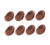 Lurrose 8pcs Artificial Bird Nests with Hemp Thread Rustic Decorative Ornaments for Garden Decor Bird Breeding Nest Photography Props and Craft Accessories