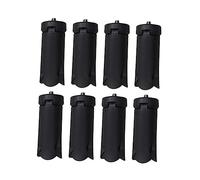Lurrose 8pcs Foldable Tabletop Tripod with 1/4 Inch Screw for Digital Camera and Card Machine, Portable Abs Material Stand, Max Bearing 1kg, for Shooting and Traveling