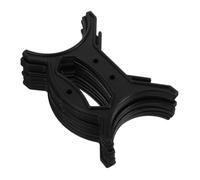 Lurrose 8pcs Light String Rope Winder Holiday Light Reels Blind Cord Winder Storage for Christmas Lights Light Cord Wind up Christmas Tree Light Storage Elf Carrier Plastic Black