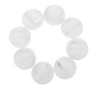 Lurrose 8pcs Magnetic Hooks Strong Abs No Punching Hanging Door Hanger Coat Hooks for Refrigerator Kitchen Metal Surfaces Rust-Resistant Storage Organizer