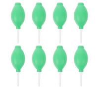 Lurrose 8pcs Portable Camera Air Blower Dust Cleaner with Safe Plastic Material for Lens and Television Cleaning Gardening Air Blower Tool Set Random Color