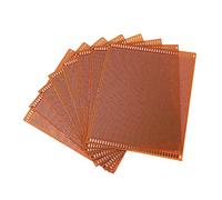 Lurrose 8pcs Printed Circuit Board Set Single Sided Breadboard for Electronics Experiments DIY Projects Reliable and Practical Design for Soldering Components