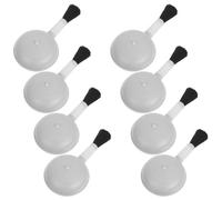 Lurrose 8pcs Squeeze Pump Cleaner Lens Brush 2 in 1 Brush and Air Blower Design Abs Plastic Material Easy Storage Clean without Dead Ends for Lens and Electronics