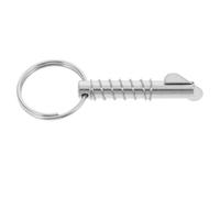 Lurrose 8x51mm Stainless Steel Quick Release Stop Pin with Corrosion Resistance for Ship Outfitting and Boat Deck Hinges