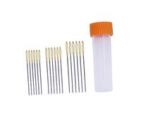 Lurrose 90 Pcs Large Eye Blunt Needles with Extra Large Rust Resistant Steel Stitching and Yarn Knitting Needles Three for Cross Stitch Needlepoint and Durable Hand Sewing