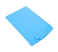 Lurrose A4 Blue Nursing Clipboard with Hook, Plastic Document Holder for Nurses and Doctors, Report Writing and Exam Preparation Folder for Office and School Use (33.6x22.1cm)