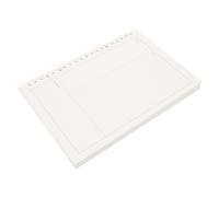 Lurrose A5 Loose-Leaf Notebook Refill Paper 50 Sheets X 3pcs Detachable Vintage Style Flat Replacement Paper for Refillable Notepad Suitable for Office and School Use