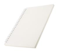 Lurrose A5 Spiral Notebook Grid Notepad 80 Sheets Thick Journal Convenient Notepad for School and Office Note Taking with Coil Binding Suitable for Students and Professionals