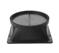 Lurrose Abs Plastic Range Hood Check Valve with 7.1 Inch Inner Diameter, Versatile Replacement Part Preventing Backflow for Household Kitchen and Range Hood Duct Systems