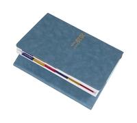 Lurrose Academic Diary Planner Book with Monthly Tabs PU Cover Journal for Daily Scheduling Goal Setting Productivity and Creativity the Go
