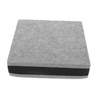 Lurrose Acoustic Speaker Pads for Subwoofer with Vibration Isolation and Easy to Clean Polyester Material Noise Dampening Sound Proofing Platform Pads for Home Audio