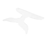 Lurrose Acrylic Cutting Board Stencil Template Handle for DIY Kitchen Chopping Board Tracing Router Accessory and Charcuterie Use