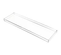 Lurrose Acrylic Keyboard Cover 104/108 Keys Dustproof Mechanical Keyboard Protector Waterproof 435x129x18mm for Home and Office Use