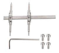 Lurrose Adjustable Lens Spanner Wrench Set, Stainless Steel Camera Lens Removal and Repair Tool Kit, Compatible with Dslr and Telescope Lenses for Precise Maintenance and Replacement